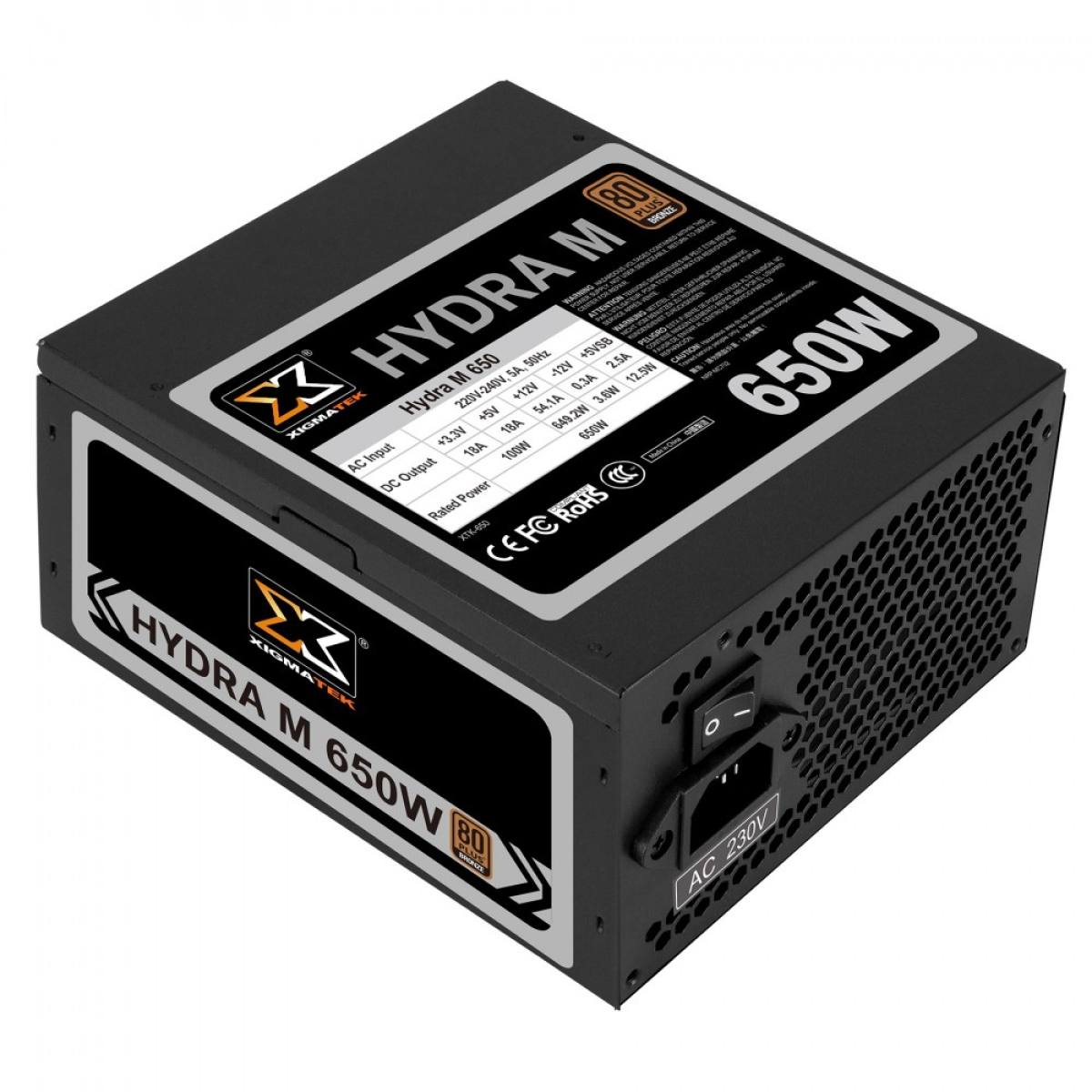 Xigmatek Hydra M 650 80PLUS Bronze